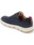 Lacivert Hakiki Nubuk Deri Erkek Sneaker - E24I1AY56683-C39 2