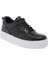 Siyah Hakiki Deri Kadın Sneaker - K24I1AY67103-A23 1