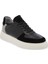Siyah Hakiki Deri Erkek Sneaker - E24I1AY56601-W19 1