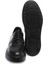 Siyah Hakiki Deri Erkek Sneaker - E24I1AY56722-A43 4