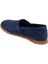 Mavi Hakiki Süet Deri Erkek Loafer - E24I1AY56589-F60 2