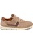 Gri Hakiki Nubuk Deri Erkek Sneaker - E24I1AY56694-A40 3