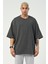 Kısa Kollu Tişört Antrasit 1