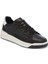 Siyah Hakiki Deri Erkek Sneaker - E24I1AY56622-A23 1
