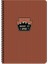 Outdoor Spiralli Sert Kapak Defter 17X24 Kareli 80 Yaprak Bordo (411012) 1