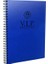 Vip Spiralli Deri Kapak Defter 17X24 Kareli 140 Yaprak (1083) 1