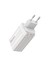 65W Usb-C Güç Adaptörü 3 Port Gan Tech (Şarj Isısını Düşürür) 25W/40W/60W Type-C Hızlı iPhone & Android & iPad & Macbook Şarj Cihazı Universal Priz Tipi 1