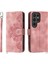 Samsung Galaxy S24 Ultra Kabartmalı Çoklu Kredi Kartı Yuvaları Için Flip Case (Yurt Dışından) 3