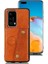 Cüzdan Kılıf Için Huawei P40 Buit Demir Kart Tutucu Cüzdan Kılıf Darbeye (Yurt Dışından) 1