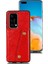 Cüzdan Kılıf Için Huawei P40 Buit Demir Kart Tutucu Cüzdan Kılıf Darbeye (Yurt Dışından) 5