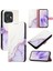 Tecno Kıvılcım 10C Mermer Desen Cüzdan Pu Deri Kickstand Için Kılıf (Yurt Dışından) 5