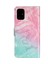 Samsung Galaxy A51 4g Için Flip Case Manyetik Pu Deri Cüzdan Tam Mermer (Yurt Dışından) 3
