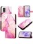Tecno Pop 5c Pu Deri Mermer Desen Kickstand Cüzdan Için Kılıf (Yurt Dışından) 5