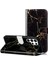 Samsung Galaxy S24 Ultra Manyetik Mermer Desen Kart Yuvaları Için Flip Case (Yurt Dışından) 5
