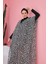 Mayo Üzerine Kaftan Pareo 430-130 Leopar Beyaz 1