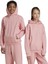 Düz Kadın Pembe Sweatshırt IV7116-J Szn Gfx Hd 5