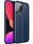 iPhone 13 Pro Max Deri Desenli Yüksek Koruma Sağlayan Niss Premium Silikon Kılıf 1