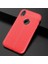 iPhone Xr Deri Desenli Yüksek Koruma Sağlayan Niss Premium Silikon Kılıf 1