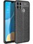 Oppo A15S Deri Desenli Yüksek Koruma Sağlayan Niss Premium Silikon Kılıf 1