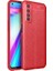Realme 7 Deri Desenli Yüksek Koruma Sağlayan Niss Premium Silikon Kılıf 1