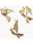 Mouette 3'lü Dekoratif Kuş Altın 1