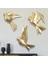Mouette 3'lü Dekoratif Kuş Altın 2
