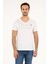 Erkek Beyaz Basic T-Shirt 50279574-VR013 1