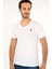 Erkek Beyaz Basic T-Shirt 50279574-VR013 3