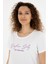 Kadın Beyaz T-Shirt 50294748-VR013 2