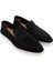Erkek Deri Siyah Süet Loafer Ayakkabı 978 200 Erk Ayk Y24 Sıyah Suet 2