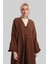 Kupra Keten Abaya 24Y5510 Acı Kahve 4