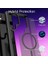 Galaxy S24 ile Uyumlu Kılıf Kenarı Renkli Mat Transparan Magsafe Uyumlu New Impact Matte Kılıf 2