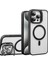 iPhone 15 Plus ile Uyumlu Kamera Lens Hediyeli Stand Olabilen Magsafe ile Uyumlu Adventure Magnetic 2