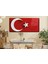 Yatay Yandan Saatli Vatan Temalı Cam Tablo YSYV006 3
