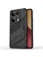 Xiaomi Redmi Note 13 Pro 4g Cep Telefonu Kılıfı Pc+Tpu Arka Kapak, Kickstand-Siyah Için (Yurt Dışından) 1