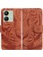 Xiaomi Redmi 13C 4g/redmi 13C 5g Kılıf Pu Deri Kaplan Desenli Telefon Kapağı-Kahverengi (Yurt Dışından) 1