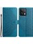 Xiaomi Redmi Note 13 4g Kılıf Manyetik Kapatma Çiçek Desenli Çanta Telefon Kapağı-Mavi Için (Yurt Dışından) 1