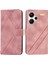 Xiaomi Redmi Note 13 Pro+ 5g Kılıf Baskılı Hat Kartı Yuvaları Darbeye Dayanıklı Telefon Kapağı-Pembe (Yurt Dışından) 1