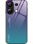 Xiaomi Redmi Note 13 4g Kılıf Temperli Cam+Pc+Tpu Koruyucu Telefon Kapağı-Mor/mavi (Yurt Dışından) 1