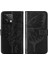 Xiaomi Redmi Note 13 5g Kılıf Için Kelebek Çiçek Pu Deri Flip Telefon Kapağı-Siyah (Yurt Dışından) 1