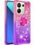 Xiaomi Redmi Note 13 4g Kılıf Için Bling Glitter Kickstand Tpu Kapak-Pembe + Mor (Yurt Dışından) 3