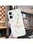 Xiaomi Redmi 13C 4g Kılıf Yumuşak Tpu Koruyucu Telefon Kapağı Mermer Desen Baskı-Beyaz (Yurt Dışından) 4