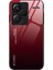 Xiaomi Redmi Note 13 Pro+ 5g Kılıf Için Çizilmez Temperli Cam+Pc+Tpu Koruyucu Kabuk-Kırmızı/siyah (Yurt Dışından) 1