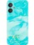 Xiaomi Redmi 13C 4g Kılıf Yumuşak Tpu Koruyucu Telefon Kapağı Mermer Desen Baskı-Yeşil Için (Yurt Dışından) 1
