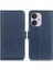 Xiaomi Redmi Için 13C 4g/poco C65 4g Case Pu Pu Deri Cowhide Doku Telefon Kabuğu Stand ve Cüzdan Mavisi (Yurt Dışından) 1