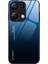 Xiaomi Redmi Note 13 Pro 4g Cep Telefonu Kılıfı Için Temperli Cam+Pc+Tpu Degrade Kapak-Mavi/siyah (Yurt Dışından) 1
