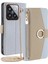 Xiaomi 14 Pro Phone Case Anti-Fall Pu Deri Deri Stand Kapağı Makyaj Ayna Mavisi (Yurt Dışından) 1