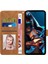 Xiaomi Redmi Için Note 12 Pro 5g/note 12 Pro Speed ​​5g/poco X5 Pro 5g Pu Deri Stand Cüzdan Kapağı Strap-Brown (Yurt Dışından) 3