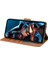 Xiaomi Redmi Için Note 12 Pro 5g/note 12 Pro Speed ​​5g/poco X5 Pro 5g Pu Deri Stand Cüzdan Kapağı Strap-Brown (Yurt Dışından) 4