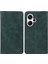 Xiaomi Için Redmi Note 13 Pro+ 5g Kasa Şok Geçirmez Pu Deri Cüzdan Cep Telefonu Kapak Yeşil (Yurt Dışından) 1